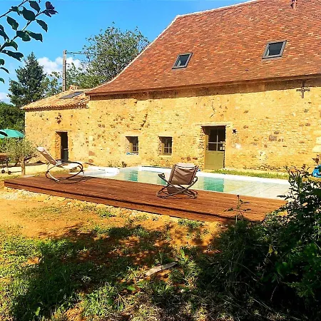 Tatil Evi Charmante Maison Perigourdine Renovee Saint-Alvère